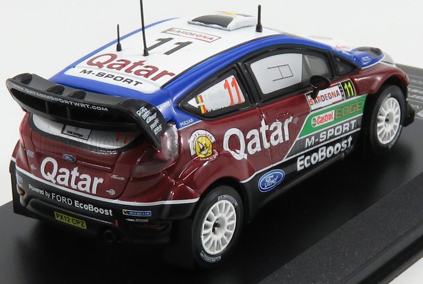 FORD ENGLAND | FIESTA RS WRC N 11 RALLY SARDEGNA ITALY 2013 T.NEUVILLE - N.GILSOUL | BORDEAUX WHITE
