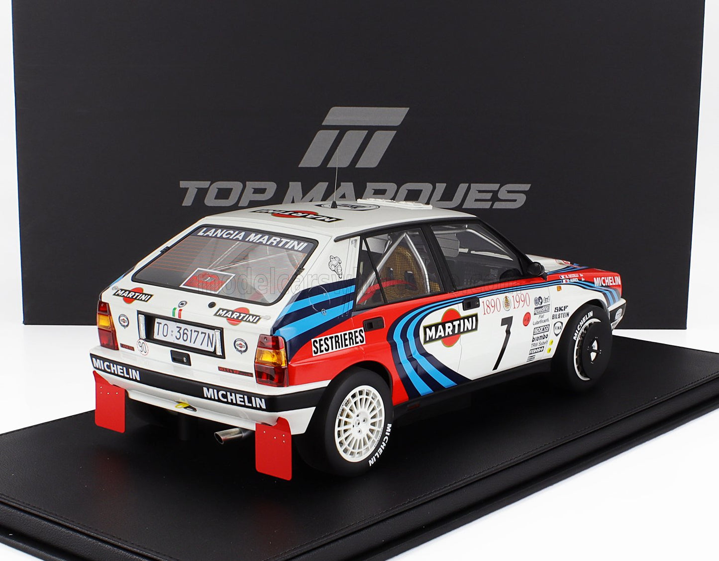LANCIA | DELTA HF INTEGRALE MARTINI 16V N 7 WINNER RALLY MONTECARLO 1990 D.AURIOL - B.OCCELLI