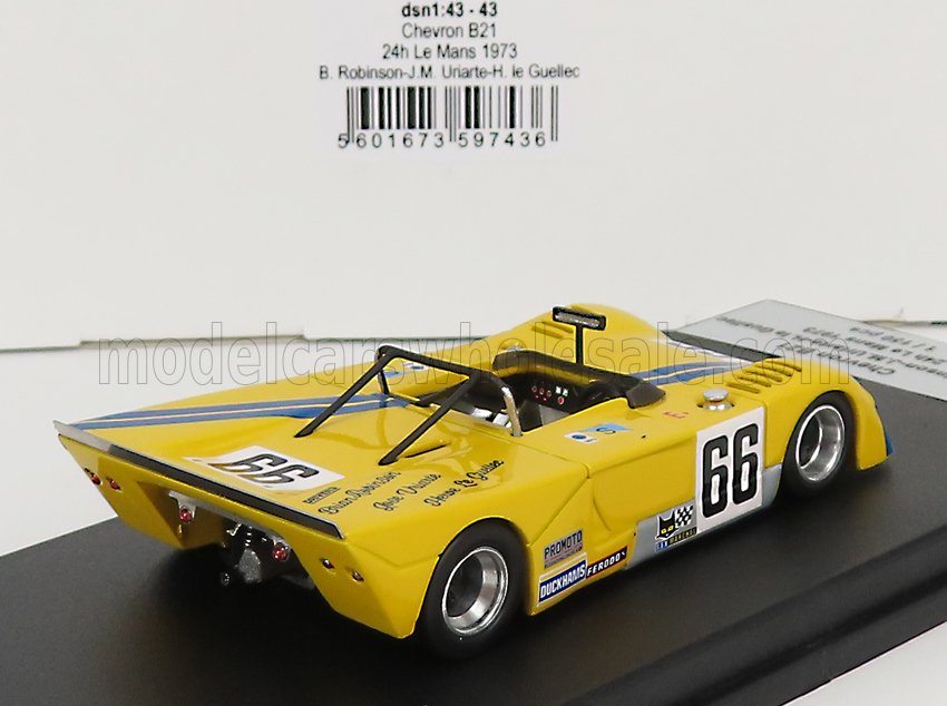 CHEVRON | B21 1850cc S4 TEAM PROMOTO SERVICES RACING N 66 24h LE MANS 1973 B.ROBINSON - J.M.URIARTE - H.LE GUELLEC