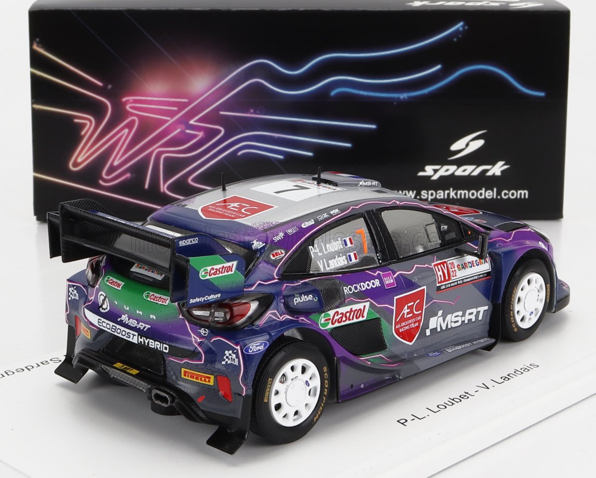 FORD ENGLAND | PUMA RALLY1 TEAM FORD WORLD RALLY M-SPORT N 7 4th RALLY SARDINIA ITALY 2022 P.L.LOUBET - V.LANDAIS