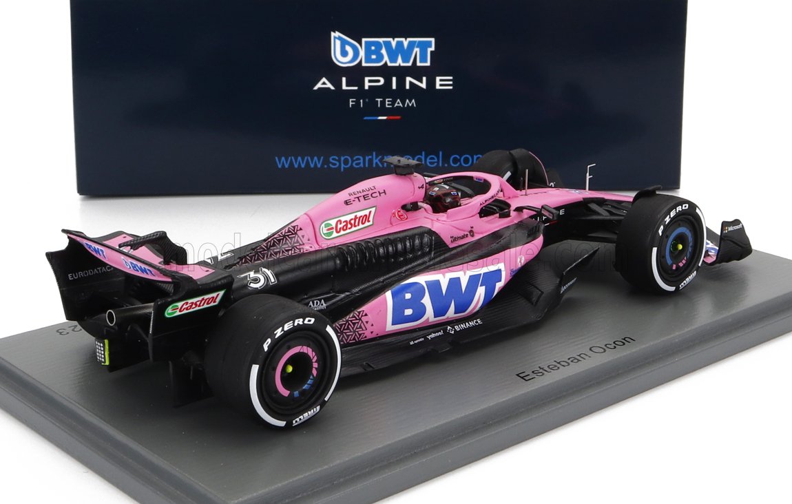 ALPINE | F1 A523 TEAM BWT ALPINE N 31 SEASON 2023 ESTEBAN OCON