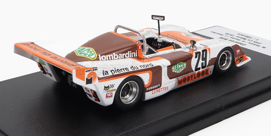 CHEVRON | B36B SIMCA 2.0L S4 TEAM SOCIETE RACING N 29 24h LE MANS 1978 MICHEL DUBOIS - DANIEL GACHE - JULIEN SANCHEZ