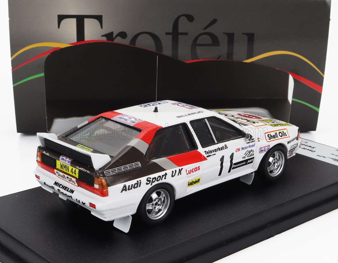 AUDI | QUATTRO (night version) N 11 RALLY SWEDEN 1985 DAVID LIEWELLIN - PHIL SHORT