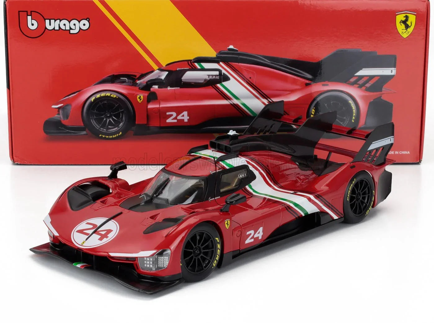 1:43 BURAGO Ferrari 499P #51 Winner Le Mans 2023 Calado Giovinazzi BU36322-51 Mo | UK