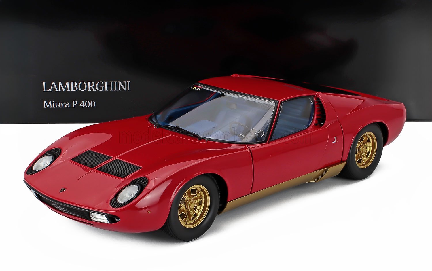 Lamborghini Miura P400 1968 Scale Model Car – Vroomi