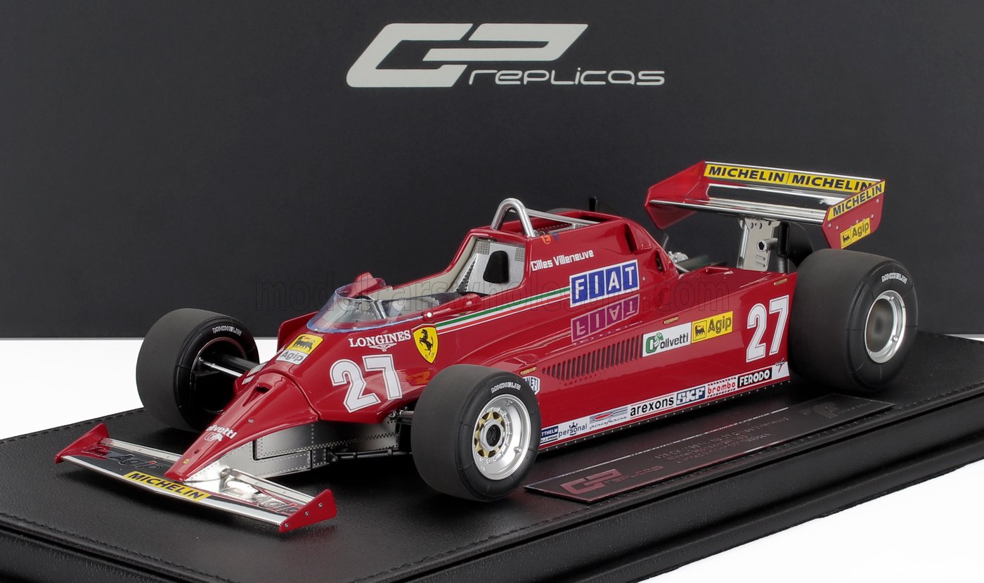 Ferrari F1 126CK Monaco GP 1981 Scale Model Car at Vroomi