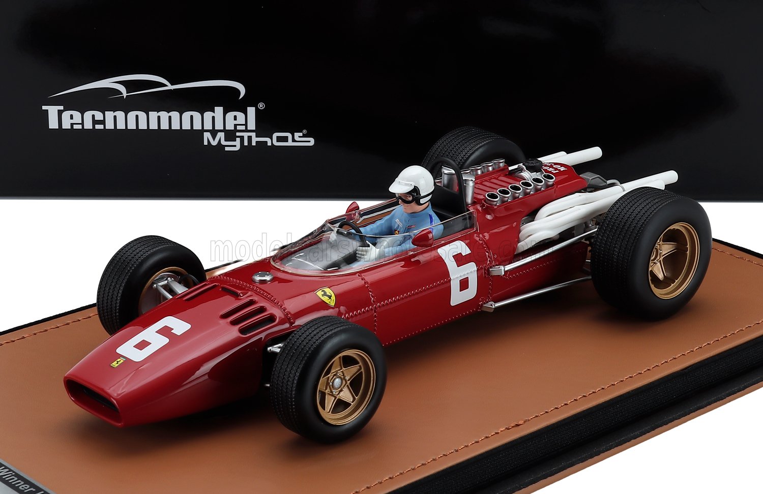 FERRARI - F1 312 N 6 WINNER ITALY MONZA GP (with pilot figure