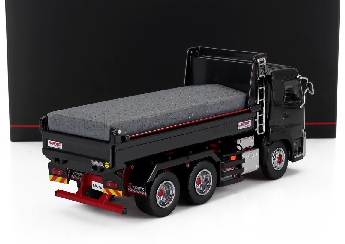 UD-TRUCKS - QUON KYOKUTO TRUCK CASSONE E CABINA RIBALTABILE 2017 - BLACK
