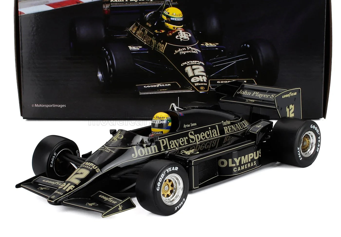 LOTUS - F1 97T RENAULT TURBO TEAM LOTUS JPS N 12 MONACO GP 1985