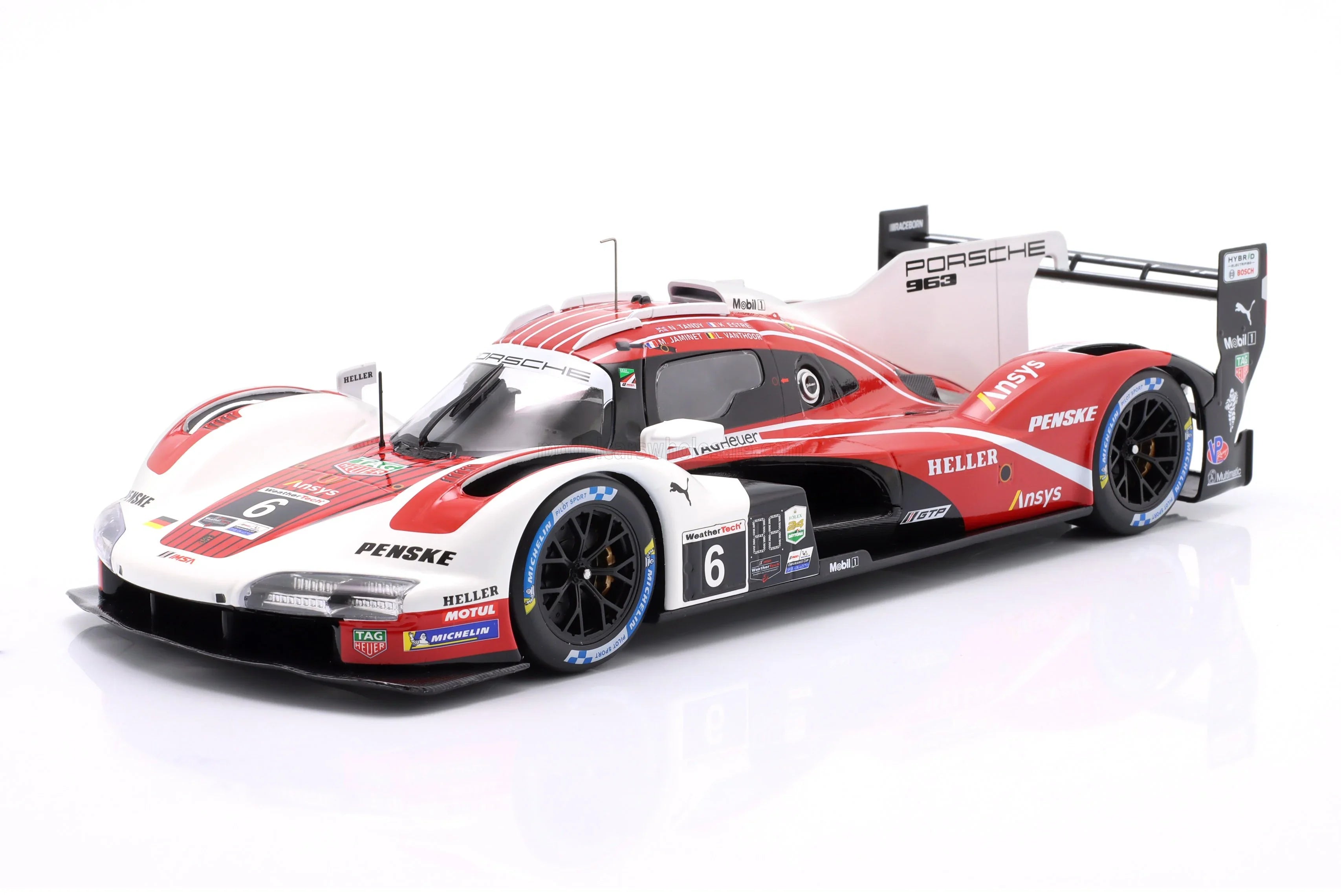 ラブラドライト PORSCHE - 963 9RD 4.6L TURBO V8 TEAM PORSCHE PENSKE MOTORSPORT N 6