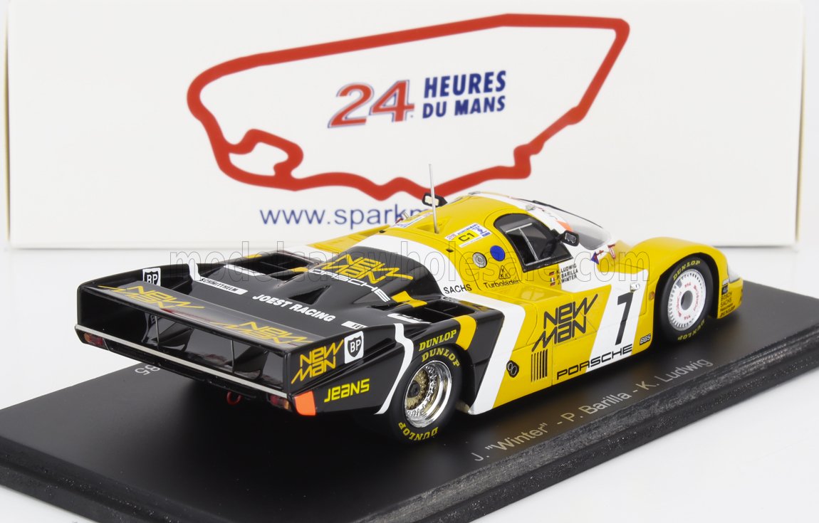 PORSCHE | 956 LH TEAM NEW-MAN JOEST RACING N 7 WINNER 24h LE MANS 1985 K.LUDWIG - P.BARILLA - J.WINTER