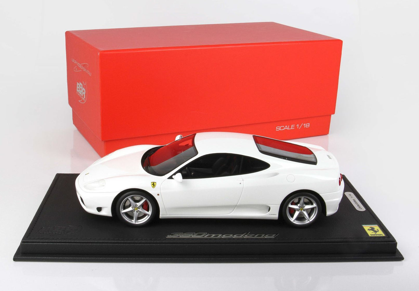 FERRARI 360 MODENA - MANUAL GEAR TRANSMISSION GLOSS AWUS WHITE - Vroomi