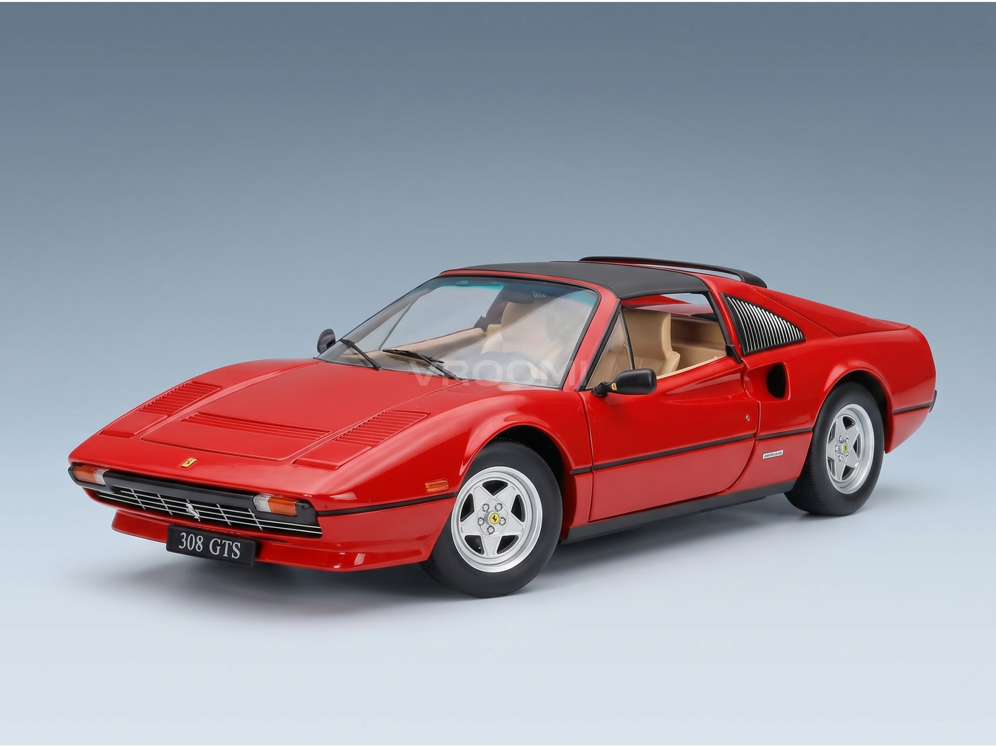 Ferrari 308 GTS Quattrovalvole 1982 Red scale model 1:12