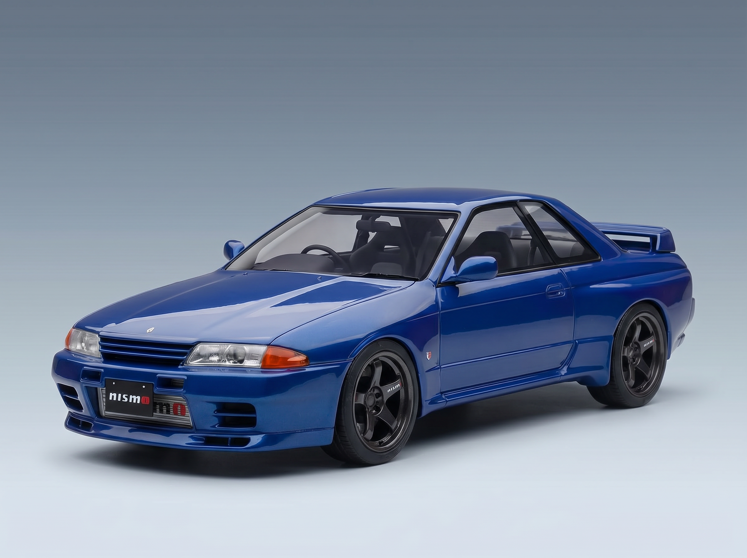 NISSAN - SKYLINE GT-R (R32) COUPE CUSTOMIZED VERSION 1989 - BLUE