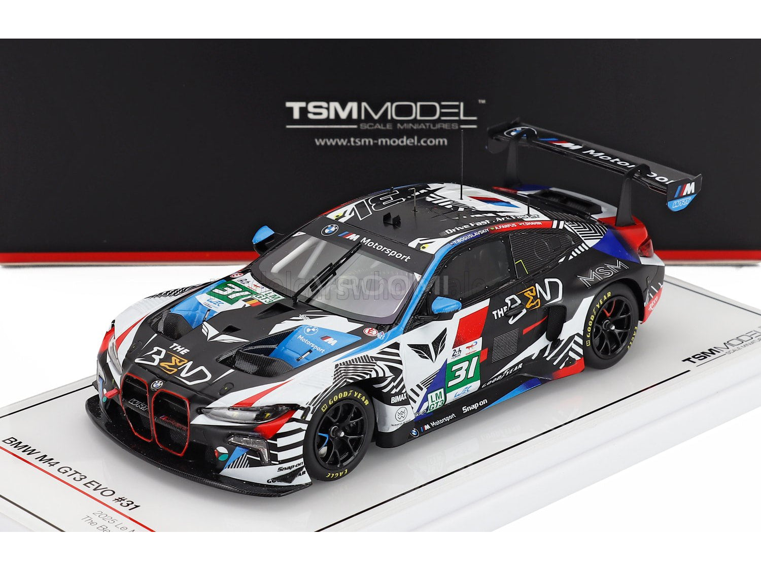 BMW - 4-SERIES M4 GT3 EVO 3.0L TURBO TEAM THE BEND WRT N 31 24h LE