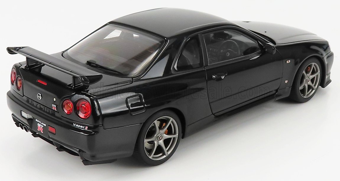 NISSAN - SKYLINE GT-R (R34) V-SPECII 2001 - NEGRO PERLA