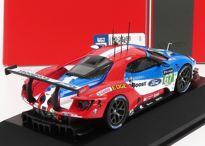 FORD USA | GT 3.5L TURBO V6 TEAM FORD CHIP GANASSI UK N 67 LMGTE PRO 2º 24h LE MANS 2017 H.TINCKNELL - A.PRIAULX - P.DERANI