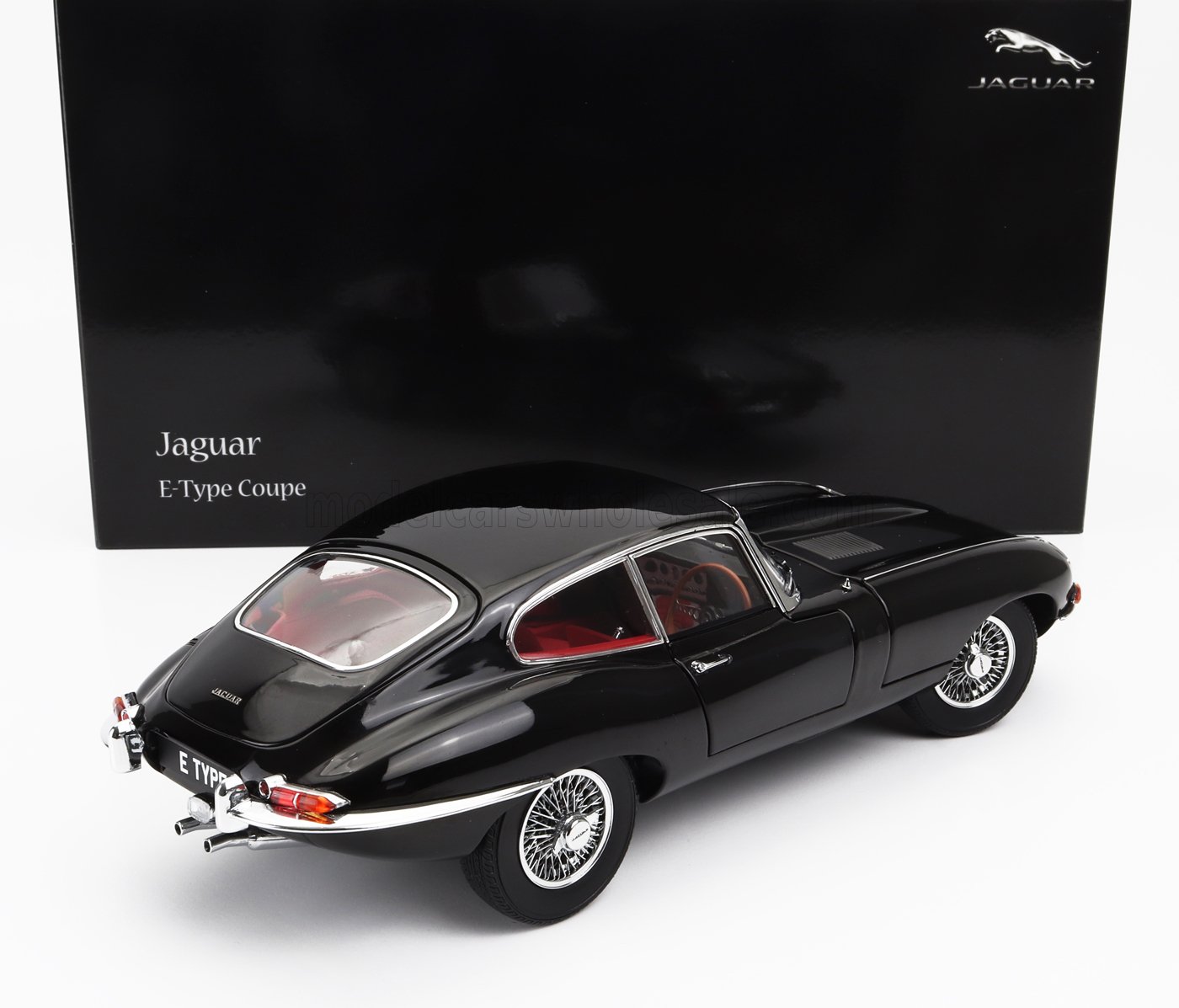 JAGUAR - E-TYPE COUPE MK1 RHD 1961 - NEGRO