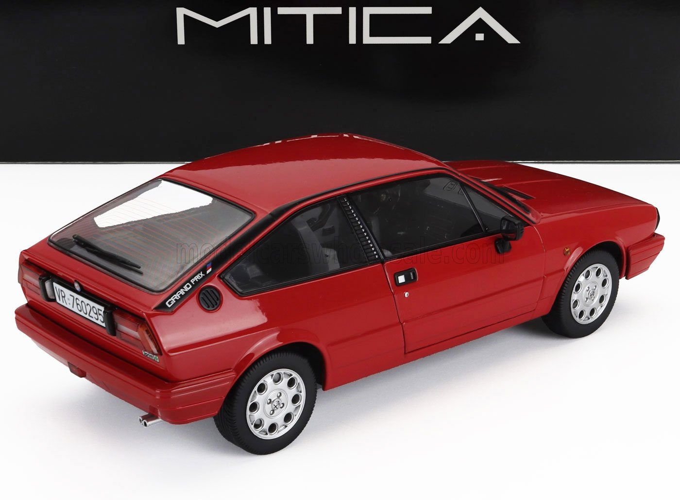 ALFA ROMEO - ALFA ROMEO SPRINT 1.5 QUADRIFOGLIO VERDE GRAND-PRIX 1986 - ROSSO ALFA ROJO