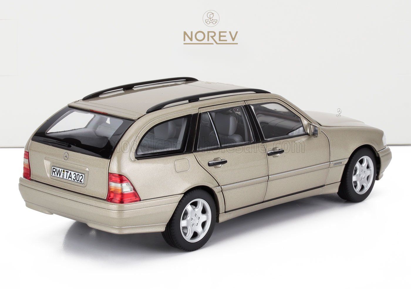 MERCEDES BENZ - CLASE C C200 (S202) T-MODELL SW STATION WAGON 1997 - SMOKE SILVER MET