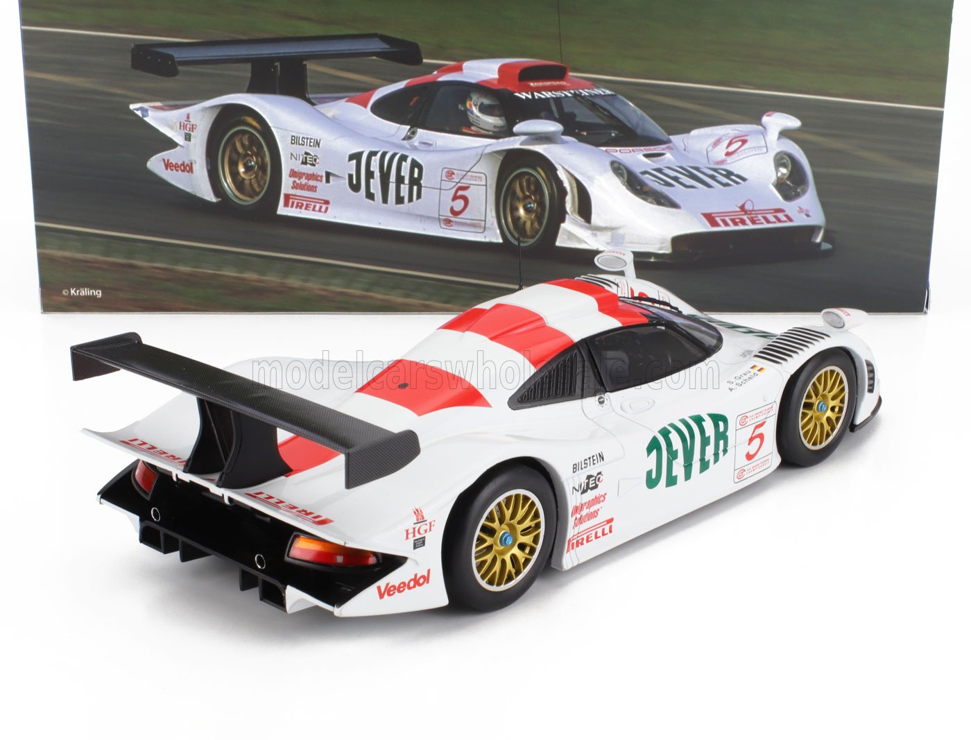 PORSCHE | 911 GT1-98 3.2L TURBO TEAM ZAKSPEED RACING N 5 4º CAMPEONATO FIA GT OSCHERSLEBEN 1998 ALEXANDER GRAU - ANDREAS SHELD