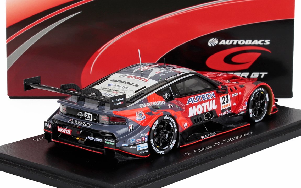 NISSAN - EQUIPO Z NISMO NDDP N 23 CLASE GT500 SUPER GT 2025 KATSUMASA CHIYO - MITSUNORI TAKABOSHI - ROJO