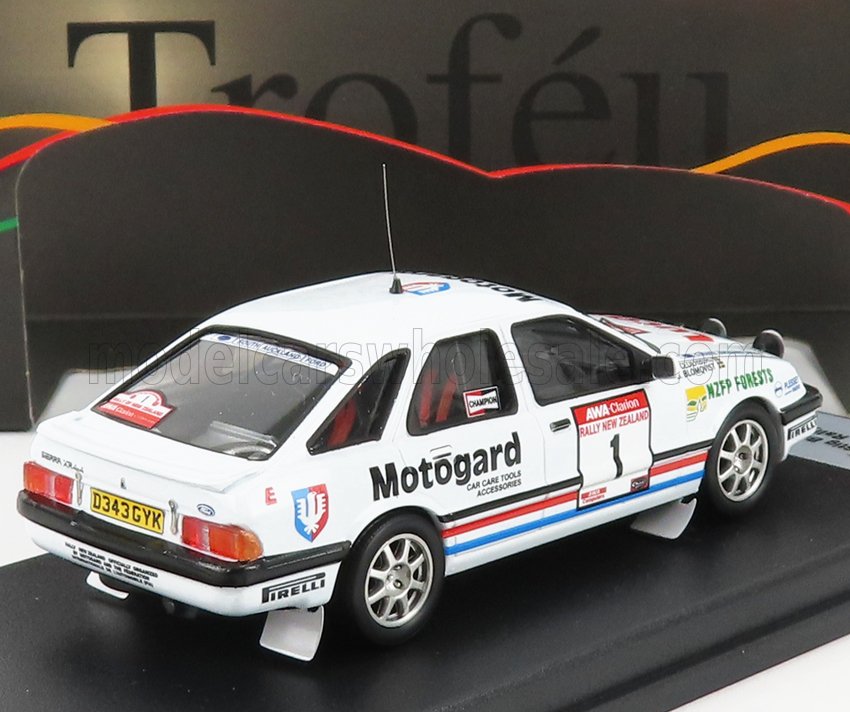 FORD ENGLAND | SIERRA XR 4x4 (night version) N 1 RALLY NEW ZEALAND 1987 S.BLOMQVIST - B.CEDERBERG