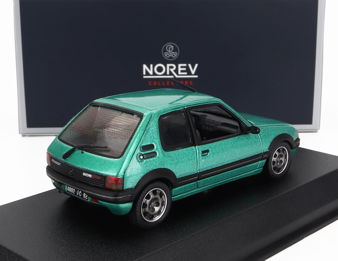 PEUGEOT - 205 1.9 GTi GRIFFE 1990 - GREEN MET