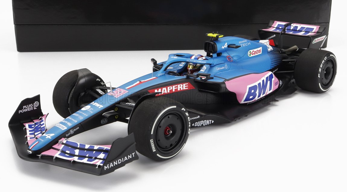 ALPINE - F1 A522 TEAM ALPINE BWT N 31 AUSTRALIAN GP 2022 ESTEBAN OCON - BLUE PINK