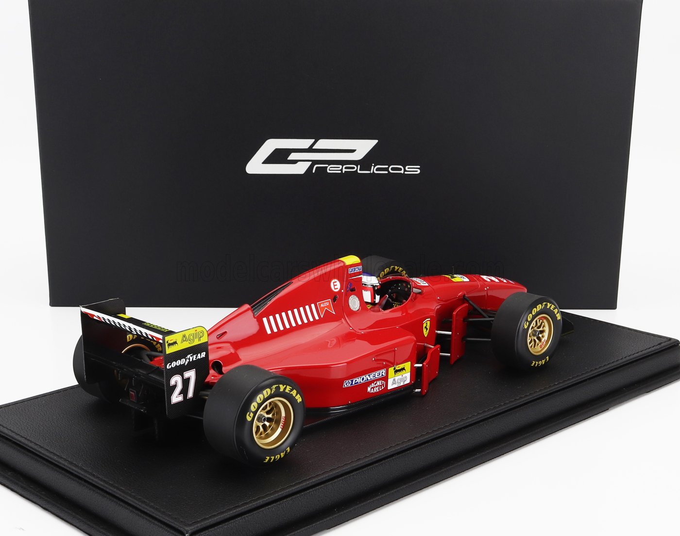 FERRARI | F1 412 T1B N 27 2nd BRITISH GP (avec figurine pilote) 1994 JEAN ALESI | NOIR