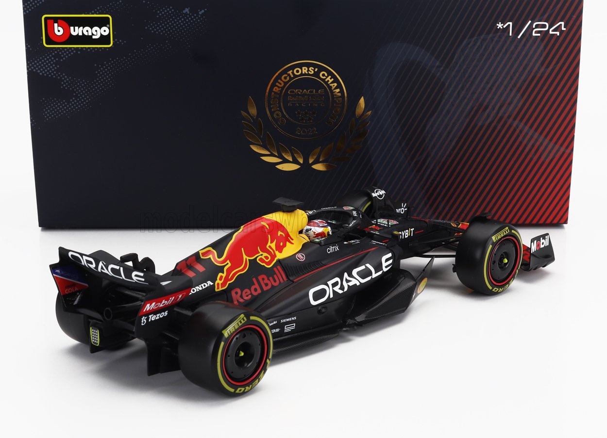 RED BULL | F1 RB18 TEAM ORACLE RED BULL RACING N 11 SAISON 2022 SERGIO PEREZ - AVEC PILOTE ET VITRINE