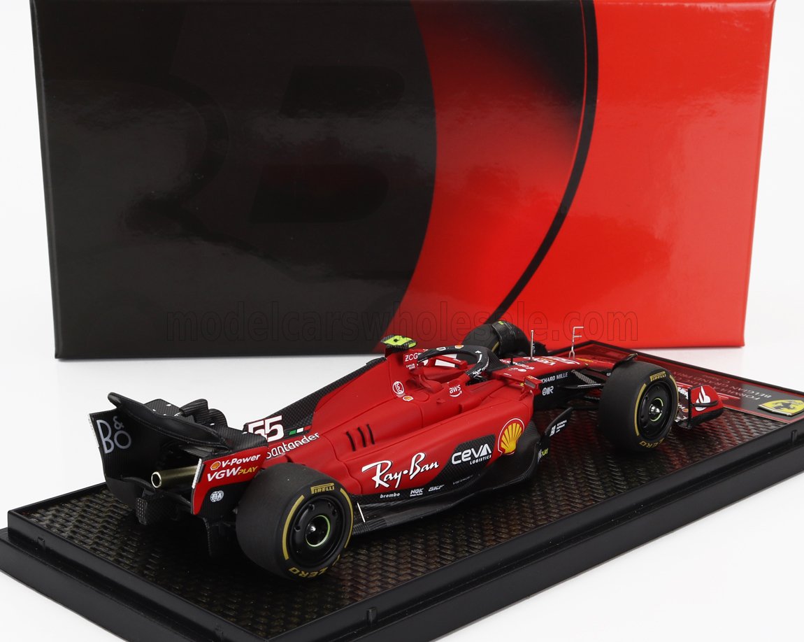 FERRARI | F1 SF-23 TEAM SCUDERIA FERRARI N 55 BELGIUM GP 2023 CARLOS SAINZ