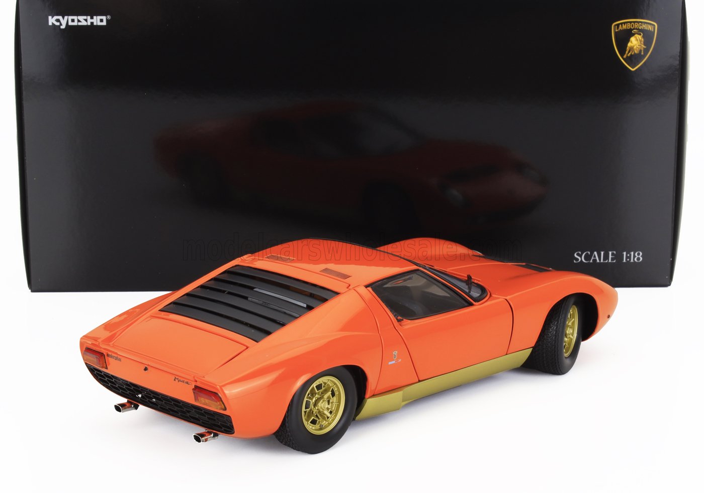 LAMBORGHINI - MIURA P400 1968 - ORANGE GOLD