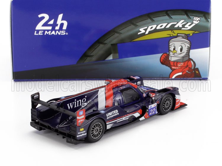 ORECA | 07 GIBSON GK428 4.2L V8 TEAM UNITED AUTOSPORTS N 22 WINNER LMP2 CLASS 24h LE MANS 2024 BIJOY GARG - OLIVER JARVIS - NOLAN SIEGEL