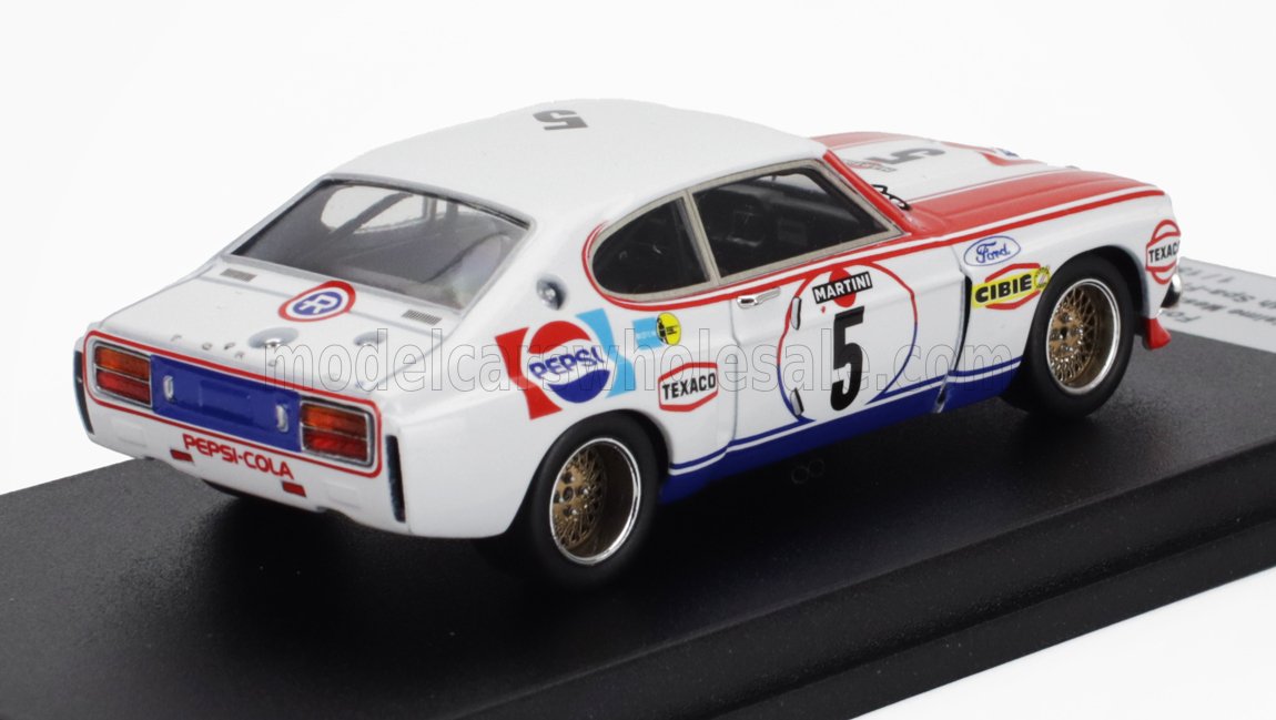 FORD ENGLAND - CAPRI 2600 RS COUPE N 5 24h SPA FRANCORCHAMPS 1973 JAIME MESIA - ALBERTO RUIZ GIMENEZ - WHITE RED