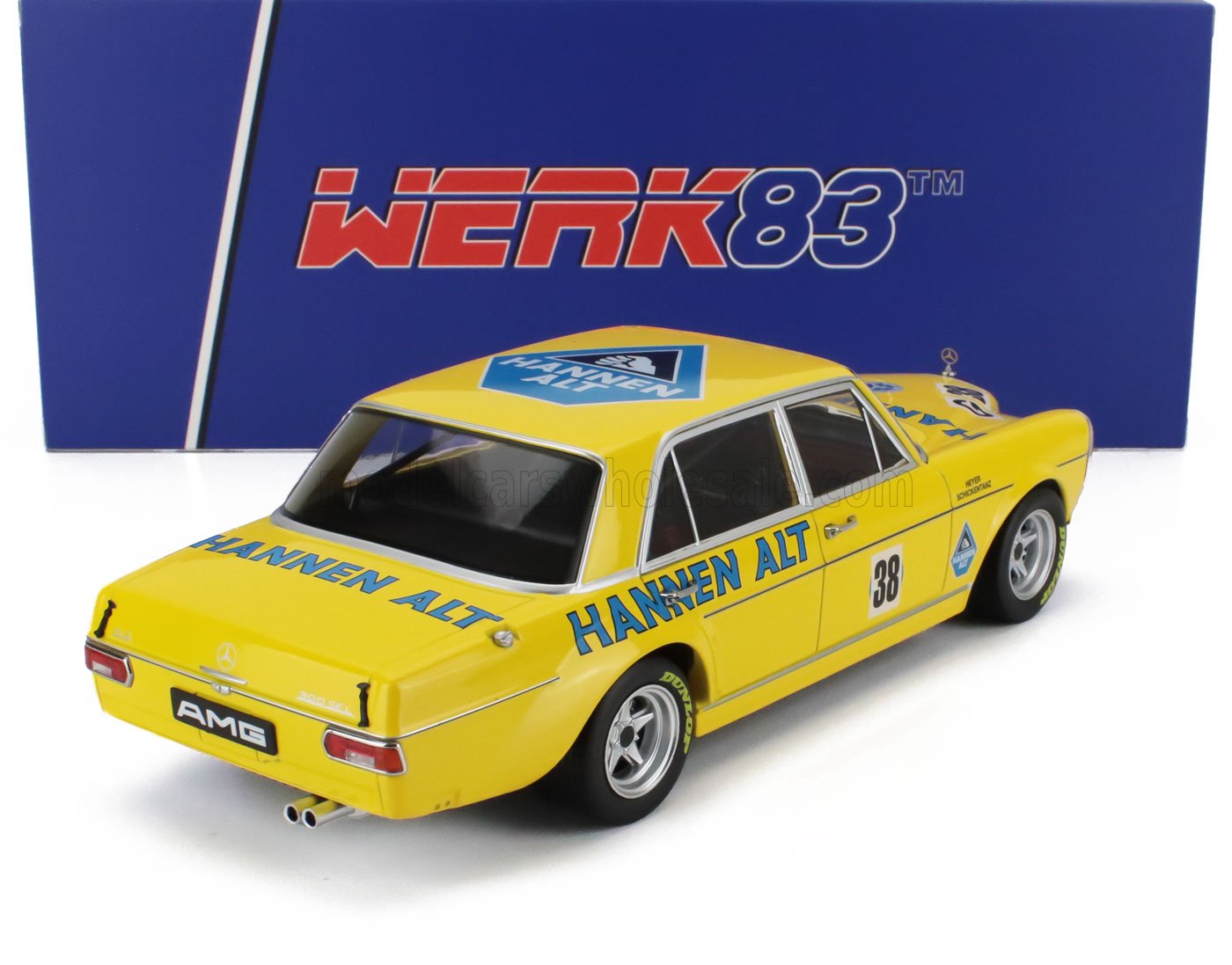 MERCEDES BENZ | 300 SEL 6.8 TEAM HANNEN ALT N 38 HOCKENHEIM 1971 HANS HEYER