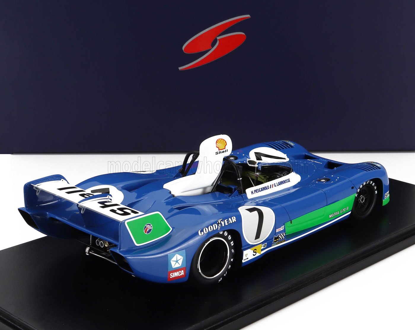 MATRA SIMCA | MS670B 3.0L V12 TEAM MATRA SPORT GAGNANT N 7 24h LE MANS 1974 H.PESCAROLO - G.LARROUSSE