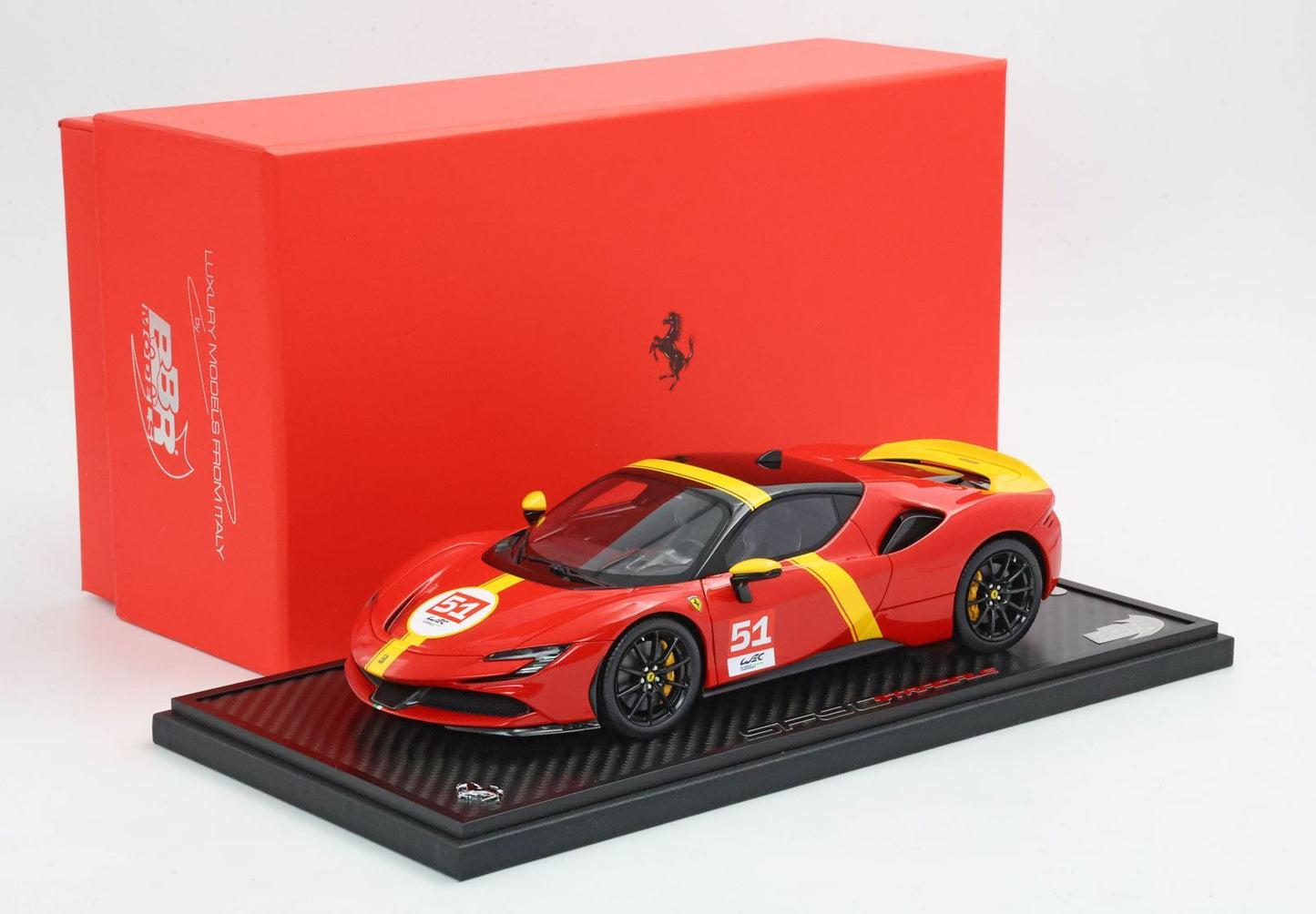 FERRARI SF90 STRADALE COLORI 24H LE MANS 2023 N.51 - Vroomi