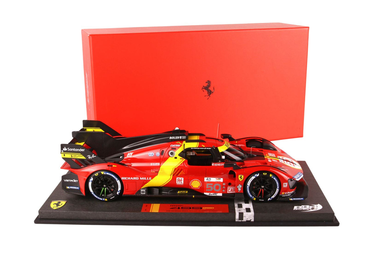 FERRARI 499P VOITURE N° 50 2023 FUOCO-MOLINA-NIELSEN - Vroomi