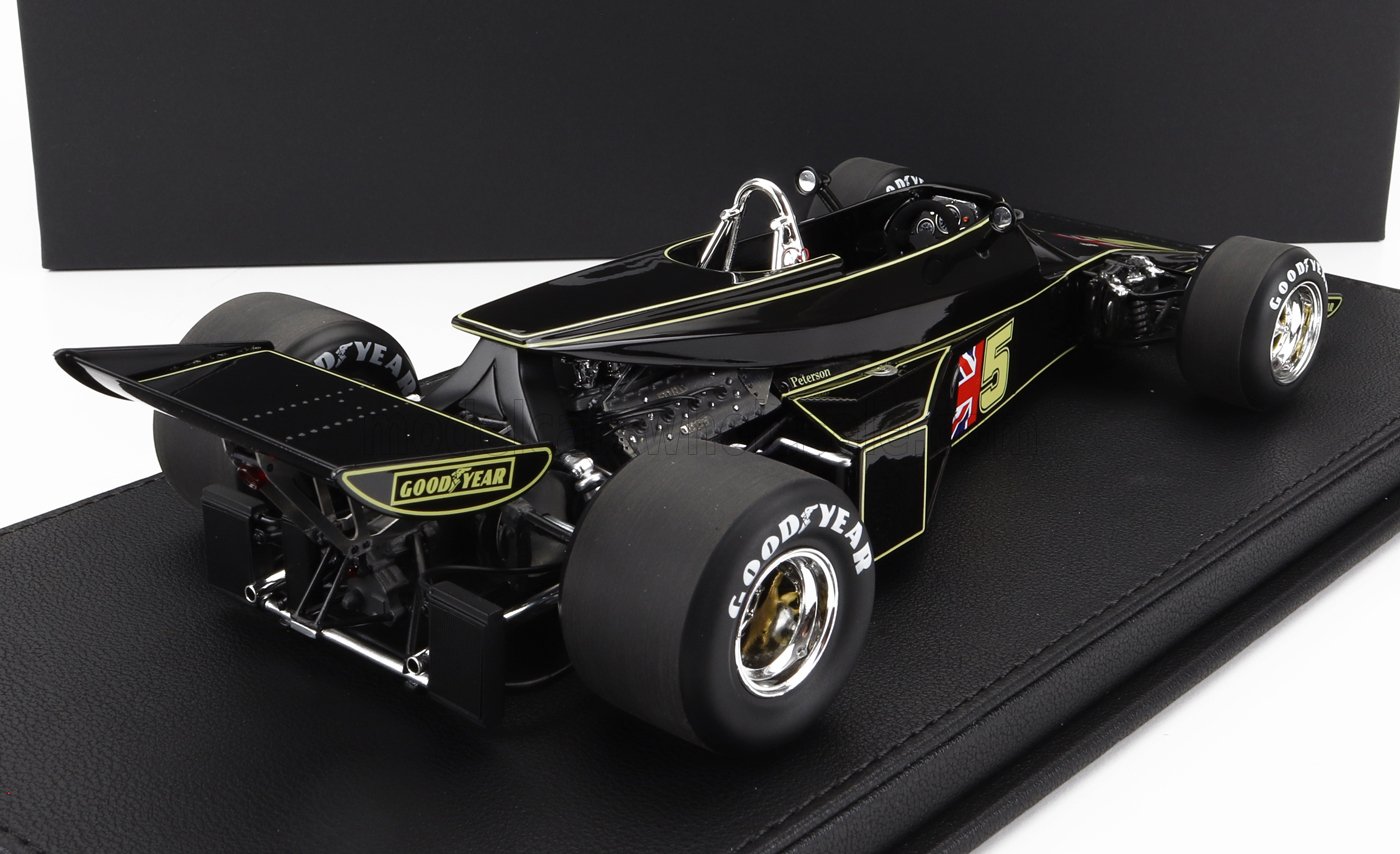 LOTUS | F1 77 JOHN PLAYER TEAM LOTUS N 5 BRAZILIAN GP 1976 RONNIE PETERSON | JPS BLACK GOLD