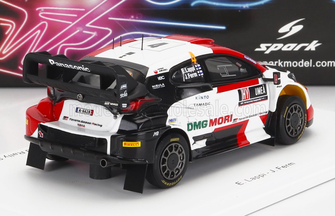 TOYOTA | YARIS GR RALLY1 TEAM TOYOTA GAZOO RACING WRT N 4 3° RALLY SVEZIA 2022 E.LAPPI - J.FERM