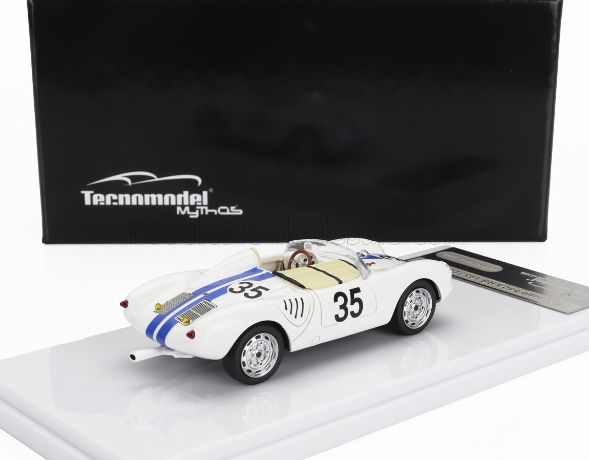 PORSCHE | 550A TEAM ED HUGUS N 35 24h LE MANS 1957 E.HUGUS - C.G.DE BEAUFORT