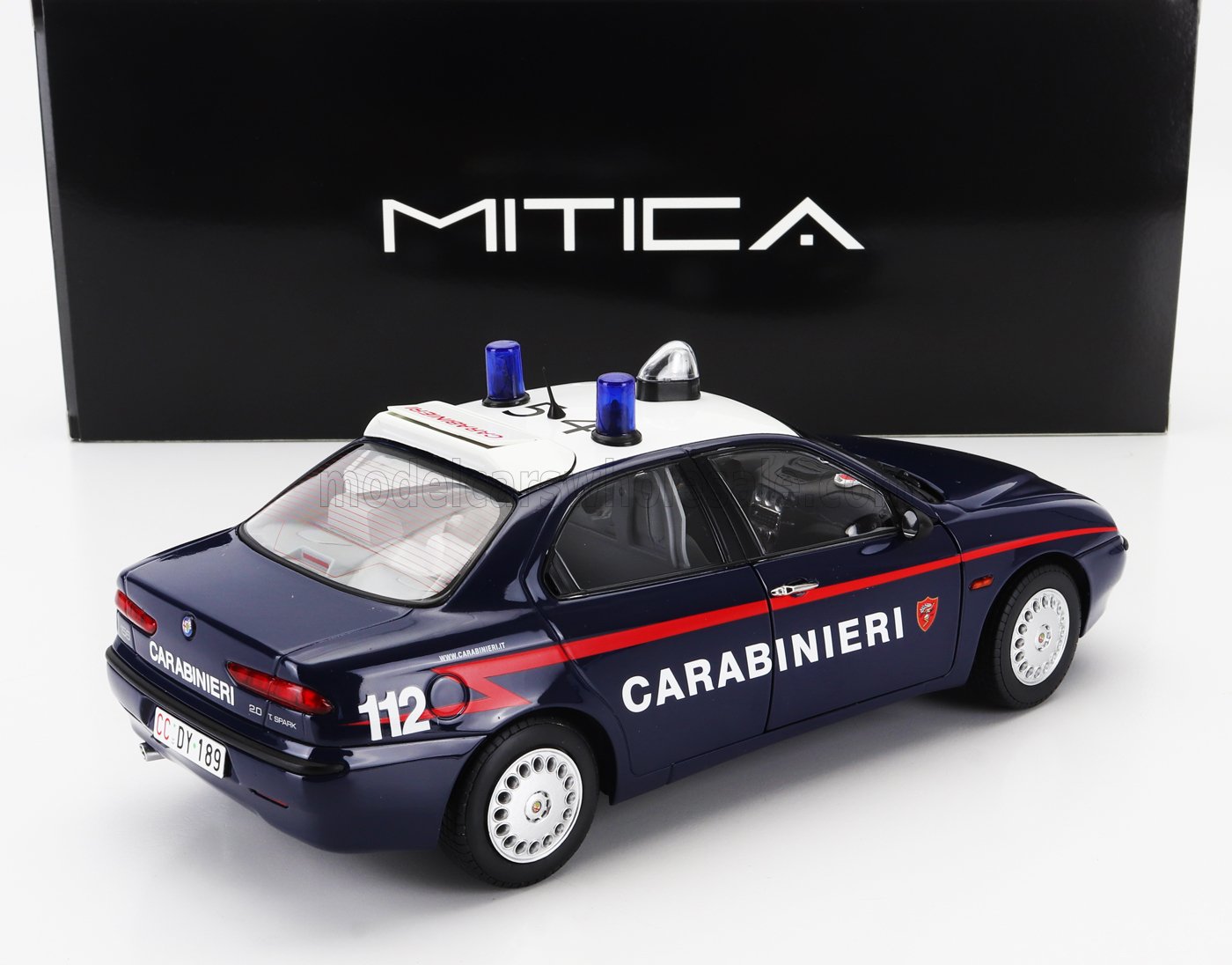 ALFA ROMEO - 156 2.0 TWIN SPARK CARABINIERI 1997 - BLU BIANCO