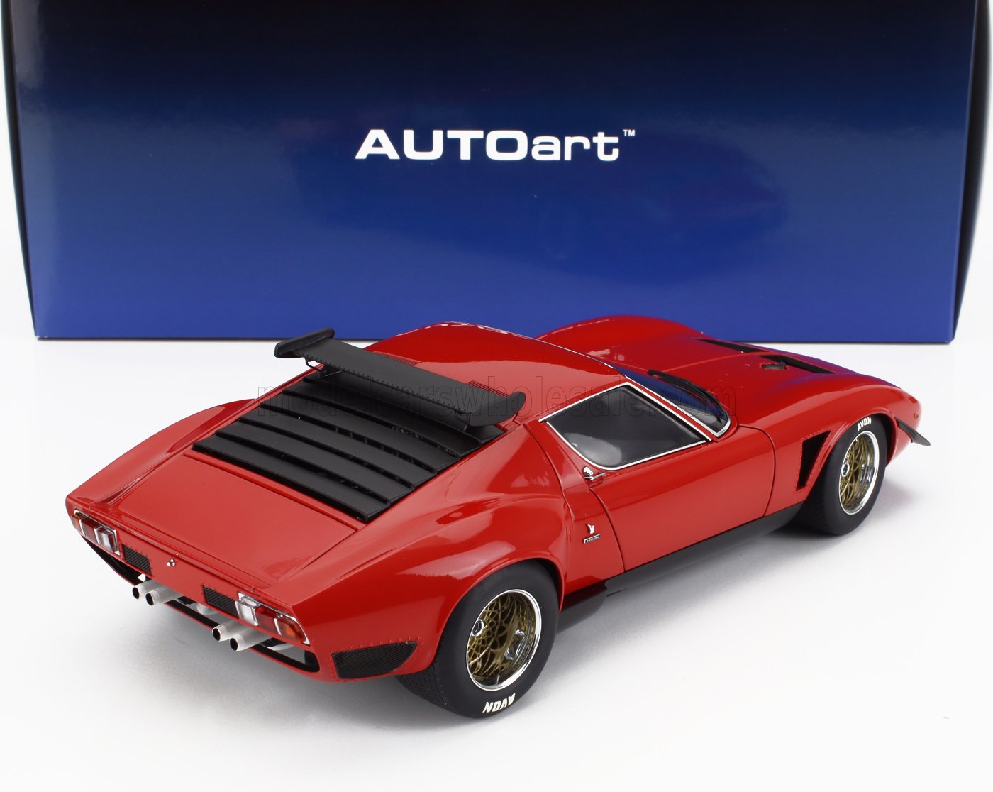 LAMBORGHINI - MIURA SVR JOTA 1968 - ROSSO