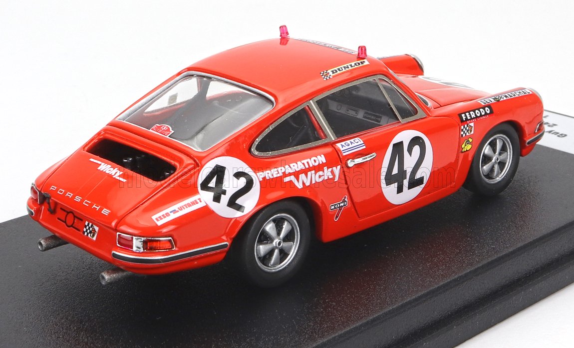 PORSCHE | 911T COUPE TEAM WICKY RACING N 42 24h LE MANS 1970 GUY VERRIER - SYLVAIN GARANT
