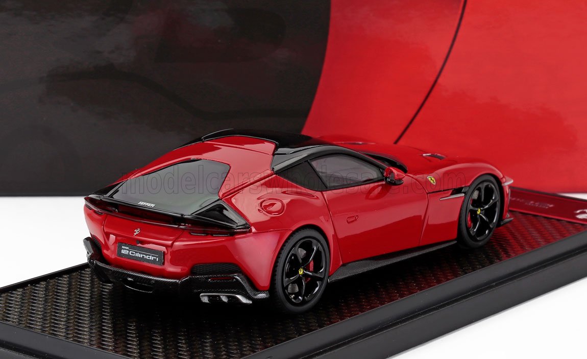 FERRARI - 12CILINDRI V12 830cv TETTO PANORAMICO 2024 - ROSSO CORSA - ROSSO