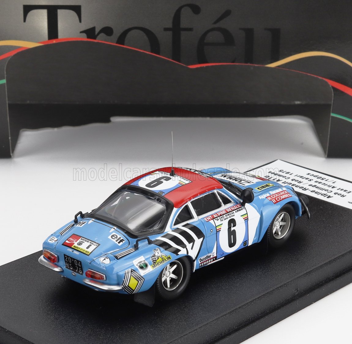 RENAULT | ALPINE A110 (versione notturna) N 6 RALLY EAST AFRICAN SAFARI 1975 ROB COLLINGE - ROB COMBES