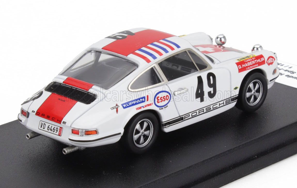 PORSCHE | 911 COUPE N 49 2nd 24h SPA FRANCORCHAMPS 1969 CLAUDE HALDI - JEAN CHENEVIERE
