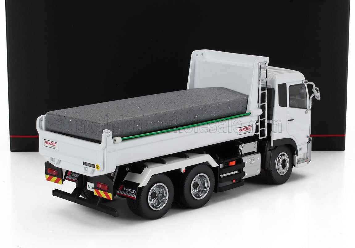 UD-TRUCKS - QUON KYOKUTO CAMION CASSONE E CABINA RIBALTABILE 2017 - BIANCO