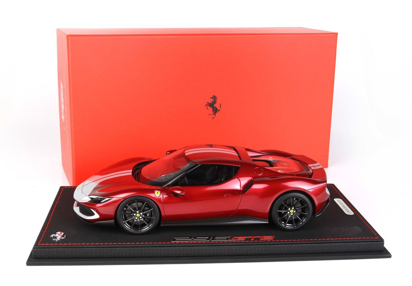 FERRARI 296 ASSETTO FIORANO ROSSO FIORANO METALLIZZATO - Vroomi